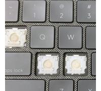 Capuchon de touche de remplacement à ciseaux avec lettres pour Logitech Combo Touch iPad 11' YU0048 I and Hinge
