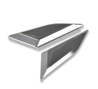 Capuchon De Trou De Rétroviseur pour Ducati pour Panigale V4 V2 V4S V4R V2S, Couvercle Décoratif pour Modification De Moto kit Spoiler(Argent)