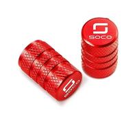 Capuchon de Valve de Pneu pour Jante pour Super SOCO CPx CUmini CUx TC 50 TC Max Wanderer TCMax TS 50 2019 2020 2021 2022, 2 Pièces, Bouchons De Valve, Accessoires Moto(Ww-4)