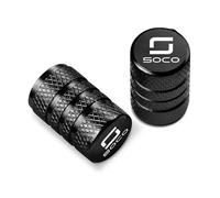 Capuchon de Valve de Pneu pour Jante pour Super SOCO CPx CUmini CUx TC 50 TC Max Wanderer TCMax TS 50 2019 2020 2021 2022, 2 Pièces, Bouchons De Valve, Accessoires Moto(Ww-1)