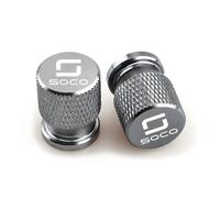 Capuchon de Valve de Pneu pour Jante pour Super SOCO CPx CUmini CUx TC 50 Wanderer TCMax, Accessoires Moto, Capuchons De Valve Pneu en Aluminium CNC(W-5)