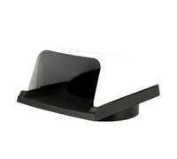 Capuchon de Ventilation Marine Capot Aérateur Hotte d'Aération Couvercle d'Évent Prise d'Air en Résistant aux Intempéries Flux d'Air Optimisé et, Blanc Et Noir, Ventilation De Style Bicolore Blanc
