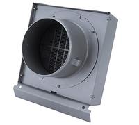 Capuchon de ventilation mural pour conduit de ventilation en acier inoxydable, couvercle de ventilateur d'extraction de hotte de cuisine en acier inoxydable, Ventilation (100 mm Rohrdurchmesser)