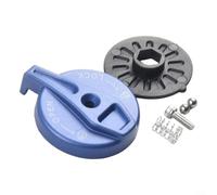 Capuchon de verrouillage à distance de fourche de vélo de qualité supérieure, couleur bleue, fabriqué en alliage de zinc, convient pour le couvercle de fourche avant SR Suntour