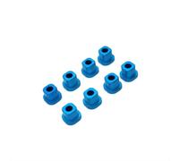 Capuchon d'essieu de Bras oscillant Avant et arrière en métal, Mise à Niveau 104001 104002 104072, Compatible avec Voiture RC 1/10(Sky Blue)