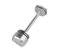 Capuchon D'essieu Fourche Roue Arrière Protecteur Collision Moyeu Broche Coulissant pour BMW pour R1200gs pour R1250gs Adventure pour R1200 GS S/St/RT LC ADV Curseurs Cadre(B Silver)