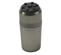 Capuchon d'extrémité de canne à pêche en alliage d'aluminium de 15 à 30,5 mm, protection de queue de canne à pêche en métal pour réparation de poteau (15 mm)