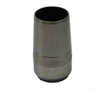 Capuchon d'extrémité de canne à pêche en alliage d'aluminium de 15 à 30,5 mm, protection de queue de canne à pêche en métal pour réparation de poteau (18 mm)