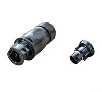 Capuchon d'extrémité femelle à 3 pôles IP68 pour connexion d'onduleur solaire Betteri BC01 compatible avec hoymiles et modèles UL94 V0 inflammabilité (1 ensemble)