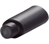 Capuchon d'extrémité thermorétractable HellermannTyton PEC-6/2-PEX-BK-L1 416-00001 Ø intérieur nominal (avant réduction): 6 mm