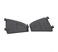 Capuchon d'œillet de crochet de remorquage de pare-chocs avant pour Mazda 3 2017 2018 Grille inférieure en plastique noir OEM B63b-50-101 B63b-50-102 Ajustement direct Pièces extérieures de voiture