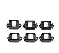 Capuchon D'imprimante XP600, Compatible avec Epson, Tête d'impression TX800 DX6 DX8 DX9 DX10 F192040 FA09050, Tête d'impression for Traceur, Tête De Capuchon UV À Solvant(6PCS)