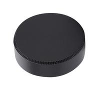 Capuchon D'OBJECTIF ARRIÈRE en MÉTAL 25MM 5PCS Protection D'OBJECTIFS À Monture C Noir Argent (Noir)