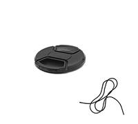 Capuchon d'objectif d'appareil Photo, Ø55 mm de diamètre, Capuchon de Protection à Clipser, Compatible avec Nikon, Canon, Sony, Sigma, Tamron, Olympus, Fujifilm, Housse Universelle d'appareil Photo