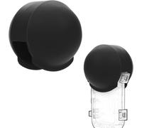 Capuchon D'Objectif En Silicone Pour Insta 360 X3 Boîtier De Plongée Invisible, Protection D'Objectif Accessoires De Protection D'Objectif Flexibles (Noir)[GOP6252670]
