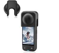 Capuchon d'objectif en Silicone pour Insta360 X5 X4 Protection de l'objectif Boîtier Anti-poussière Anti-Rayures Capot de Protection Peau Accessoires