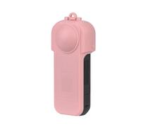 Capuchon d'objectif Insta360 X5, coque de protection pour appareil photo d'action, protection d'écran, anti-poussière et anti-rayures (rose)