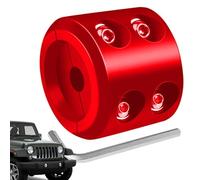 Capuchon en avec pour câble 'treuil, bouchon 'treuil pour câble - Verrou pour pour corde synthétique, pour la modification de la voiture, protection de la