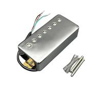 Capuchon En Laiton Pour Guitare À 7 Cordes Double Bobine Vis Fendues 8.5K/14K Simple Micro Électrique Simple Bobinage Alnico 5(Chrome B)