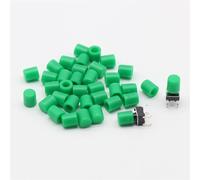 Capuchon en plastique vert G62 for interrupteur à bouton-poussoir tactile 6 x 6 mm, 200 pièces
