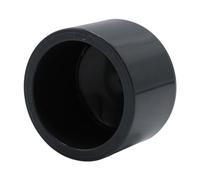 Capuchon en PVC à coller I 50 mm de diamètre intérieur I Manchon à coller I Bouchon de tuyau I Rond I Pour tuyaux et raccords I bm073