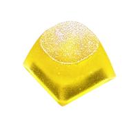 Capuchon en résine givrée brillante pour clavier mécanique avec diffusion douce de la lumière - Accessoires de clavier personnalisables en résine avec finition givrée et diffusion douce de la lumière