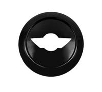 Capuchon Étui Housse Coque de volant décorative compatible avec Mini Cooper (couleur noire, R50 R53 Hatchback R52 Cabriolet 2000-2006)