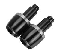 Capuchon guidon moto Guidon Poignée Barre Extrémités Capuchon Contrepoids Bouchon Glissière Pour Yamaha MT-125 MT-03 FZ-07 MT-125 MT-25 MT-10 FZ10 XJR 1300(GRIS)