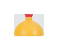 Capuchon jaune foncé/stopper rouge