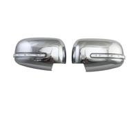 Capuchon Lateraux Accessoires De Rétroviseur : Garniture Chromée Pour Mitsubishi L200 Pour Triton (2015-2018) ; Coque Avec Éclairage LED Boîtier Miroir