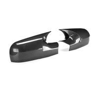 Capuchon Lateraux Autocollant de protection pour rétroviseur extérieur voiture pour Megane 2 pour MK2 2002-2009 Coque Retroviseur(Look de carbone)