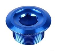 Capuchon Manivelle M20 CNC Aluminium pour SLX pour fsa Capuchon | Compatibilité étendue pour xt pour xtr pour slx, montage pour facile, résistance , couleurs variées disponibles(20mm Blue)