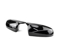 Capuchon Miroir Boîtier 1 Paire Pour BMW Pour X5 E70 Pour X6 E71 2008-2013 Couvercles Rétroviseur Latéral(Bright black)