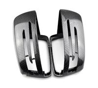 Capuchon Miroir Boîtier Compatible Avec Benz Pour CLA Classe C117 X156 2014-2018 Pour GLK Classe X204 2009-2015 Capuchons De Rétroviseurs Latéraux En Fibre De Carbone