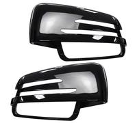 Capuchon Miroir Boîtier Compatible Avec Benz Pour GLA X156 2015-2018 Pour CLA C117 2014-2018 Pour GL-Class W242 2012-2016 2x Noir Brillant Pour Couvercle De Rétroviseur De Porte D'aile