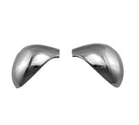 Capuchon Miroir Boîtier Compatible Avec Peugeot Pour 207 2006-2014 Pour 308 2006-2013 Autocollant Protection Rétroviseur Latéral Voiture Coque De Garniture Extérieure Chromée Argentée