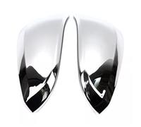 Capuchon Miroir Boîtier Compatible Avec Toyota Pour Highlander 2014-2019 Pour RAV4 2013-2018 Pour Hilux Pour Revo 2015-2020 Coque De Rétroviseur Latérale Chromée En ABS Pour Aileron