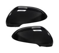Capuchon Miroir Boîtier Compatible Avec VW Pour Passat B8 Pour Break Berline 2015-up Pour Coques De Rétroviseurs De Porte Latérale Boîtier De Clignotant Noir Brillant