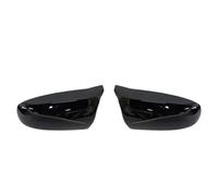 Capuchon MiroirVoiture Pour BMW Pour X5 E70 Pour X6 E71 2008 2009 2010 2011 2012 2013 Coque Rétroviseur Type Klaxon(Bright black)
