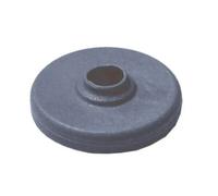 capuchon plat de ø 30 mm pour fixer le côté du solin pour tôle de toiture : - TUILES D'ARGILE BLEUE. - CU00NBA