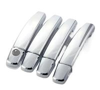 Capuchon Poignée Auto Garniture Poignée Porte Voiture Compatible Avec Corolla 2004-2012 Couvercle De Poignée De Porte De Voiture Garniture Cadre Paire Complète D'accessoires