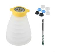 Capuchon pour anti-poussière Silicone pour perceuse pour impact 6mm | Silicone flexible, élasticité pour forte, ajustement large, pour perceuse pour impact, foret 6mm inclus