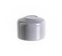 Capuchon pour poteau rond 48,3 mm Gris 10 Pcs. Bouchons tube Embout cloture 1 1/2" EMFA ®