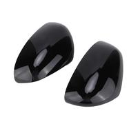 Capuchon Pour Smart Fortwo Pour Forfour 453 2015-2021 Paire De Coques De Protection Adhésives Pour Rétroviseurs Extérieurs Extérieur(Glossy Black)