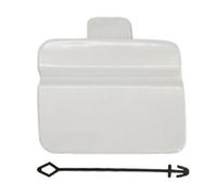 Capuchon Protection Crochet Remorquage Pare-Chocs Arrière Voiture 51127187542 pour B&MW Série 3 E90 2005-2008 Couvercle du Crochet de remorquage(Blanc)