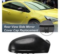 Capuchon Remplacement Rétroviseur Latéral Droit Noir Mat Pour Opel Pour Astra H 2004-2009 Pour Vauxhall pour Astra H Mk5 04-09 Couvre-Garde Miroir Extérieure Garnitures