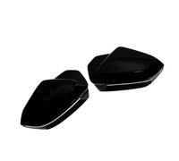 Capuchon Rétroviseur Compatible Avec BMW Pour I5 G60 G61 I7 G70 2023 2024 Pour M5 G90 2024 Coque De Rétroviseur(Black1,TYPE A)