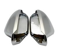 Capuchon Rétroviseur Compatible Avec Pour A6 S6 C7 4G 2012 2013 2014 2015 2016-2018 Côté Pour Couvercles De Rétroviseurs Extérieurs Capuchons Argent Mat Chrome Boîtier De Clignotant