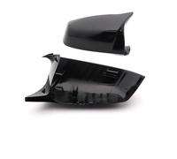 Capuchon Rétroviseur Couvercle De Rétroviseur Latéral Noir En Fiber Carbone Pour Série 5 6 7 E60 E61 E63 E64 F01 F02 F04 F06 F07 F10 F11 F12 F13 CLVCCZTZGW(Bright Black)