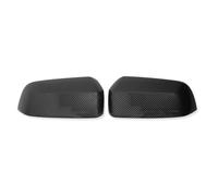 Capuchon Rétroviseur Couvercles De Rétroviseur Chromés ABS Pour VW Pour AMAROK 2023 2024 2025 2026, Double Cabine CLVCCZTZGW(fibre de carbone)